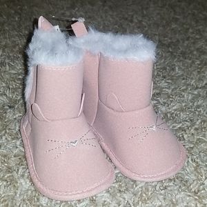 Pink Cat Boots